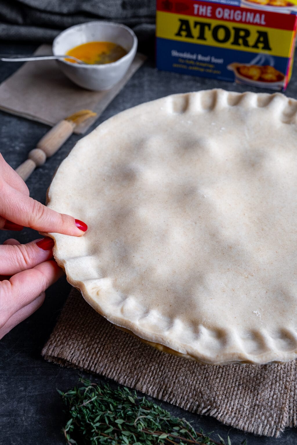 How To Make Suet Crust Pastry Easy Peasy Foodie