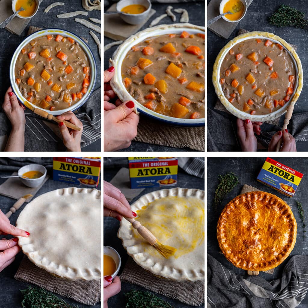 Traditional Suet Crust Steak Pie Easy Peasy Foodie