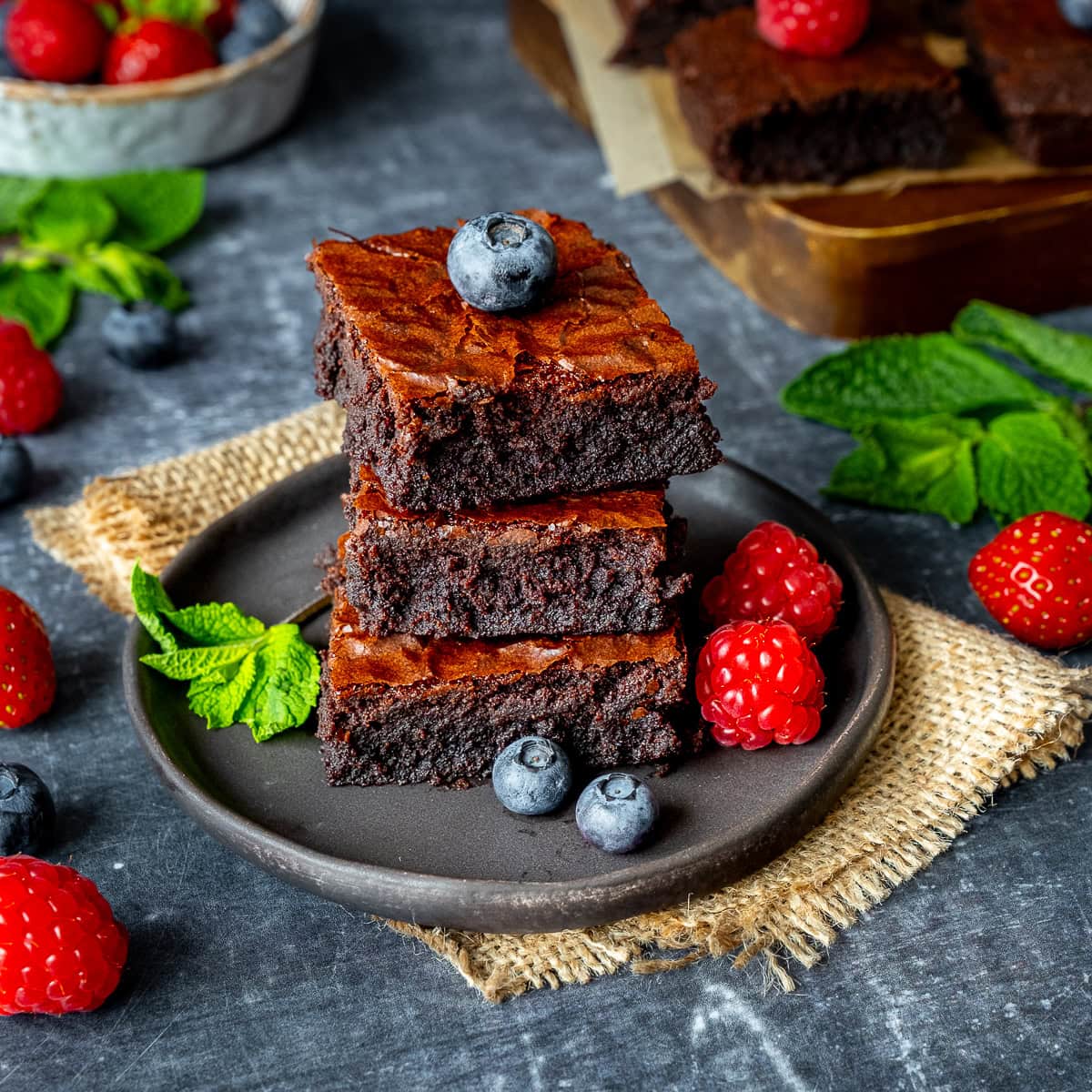 Gluten Free and Dairy Free Brownies