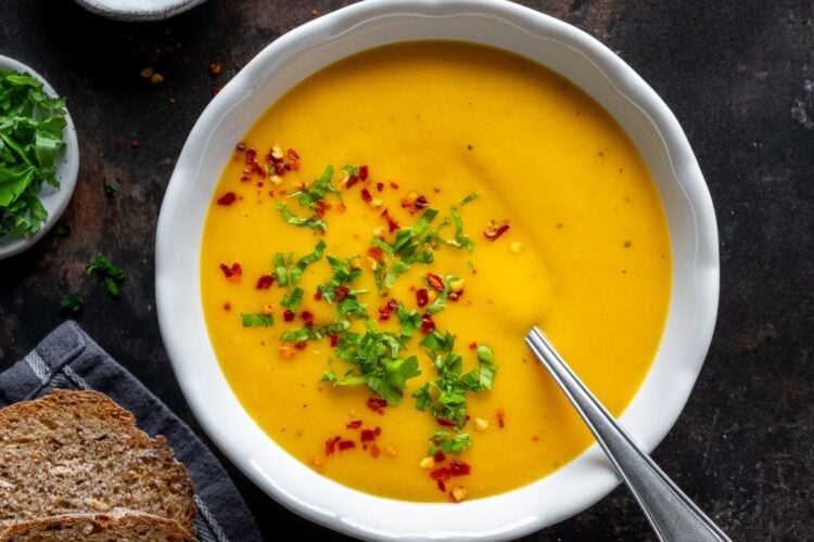 Carrot and Potato Soup Hero