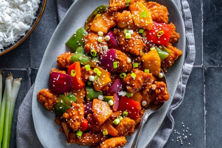 Easy Sweet and Sour Pork (Chinese Takeaway Copycat) Hero