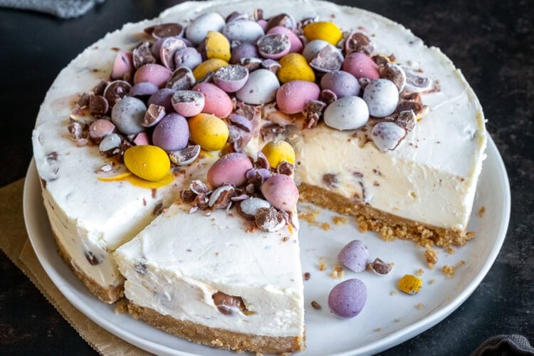 Mini Egg Cheesecake Hero