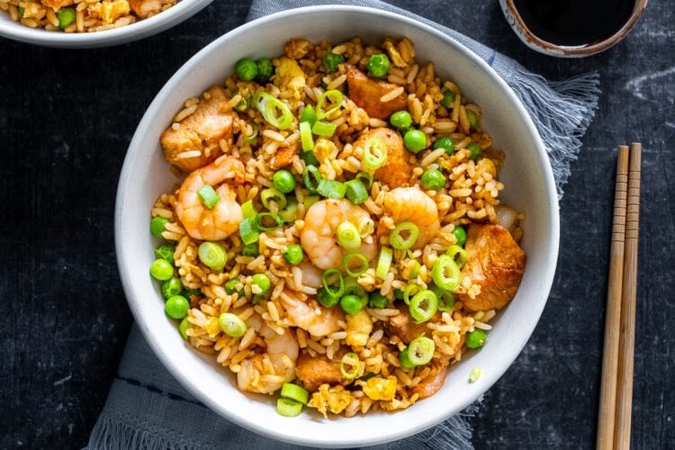 Chicken and Prawn Fried Rice Hero