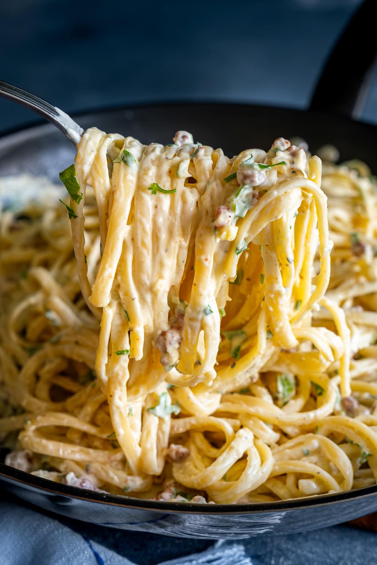 Easy Creamy Carbonara Easy Peasy Foodie