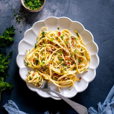 Easy Creamy Carbonara