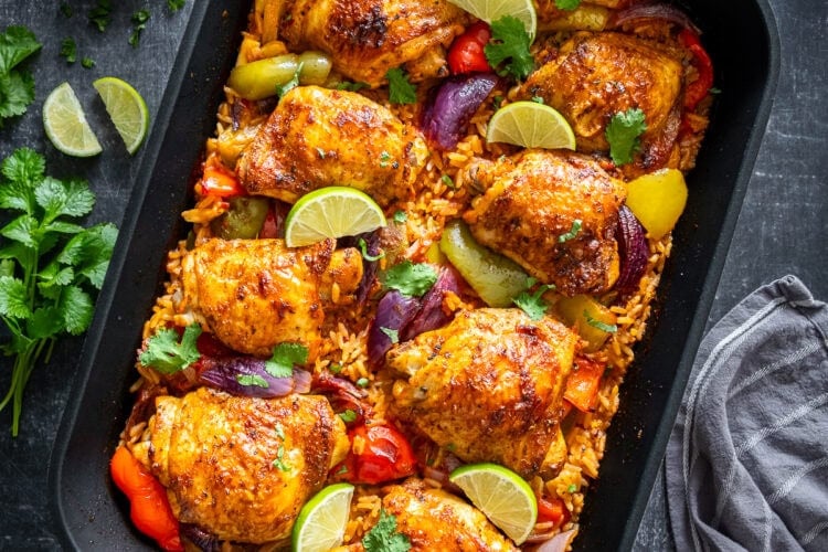 Mexican Chicken And Rice (Arroz Con Pollo) Hero