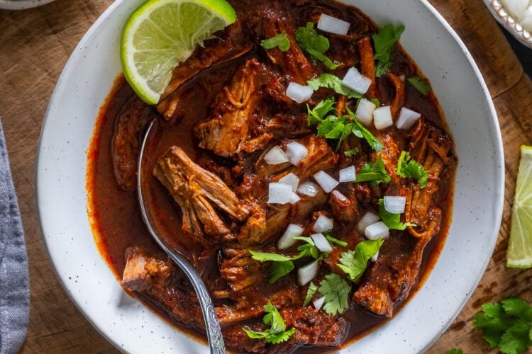 Easy Mexican Beef Birria Hero