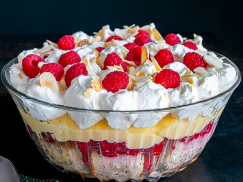 Easy Sherry Trifle - Easy Peasy Foodie