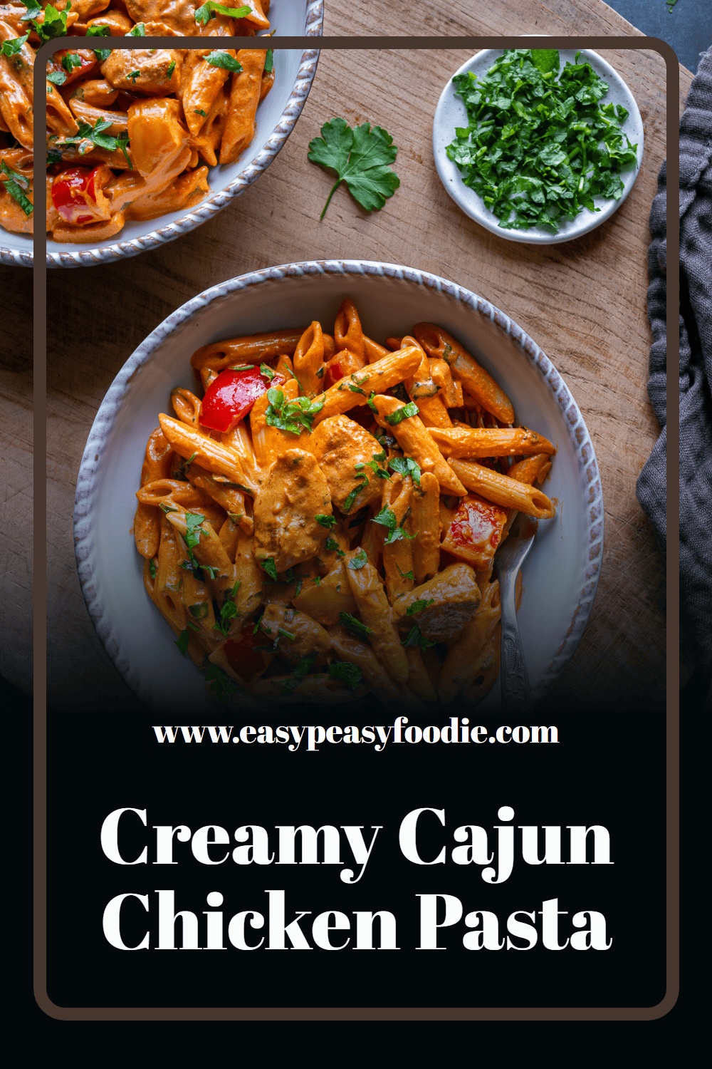 Creamy Cajun Chicken Pasta Pin
