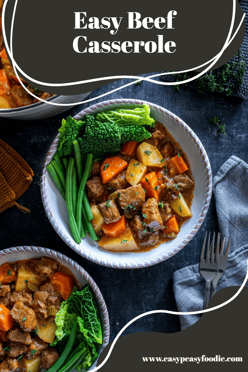 Easy Beef Casserole Pin 2