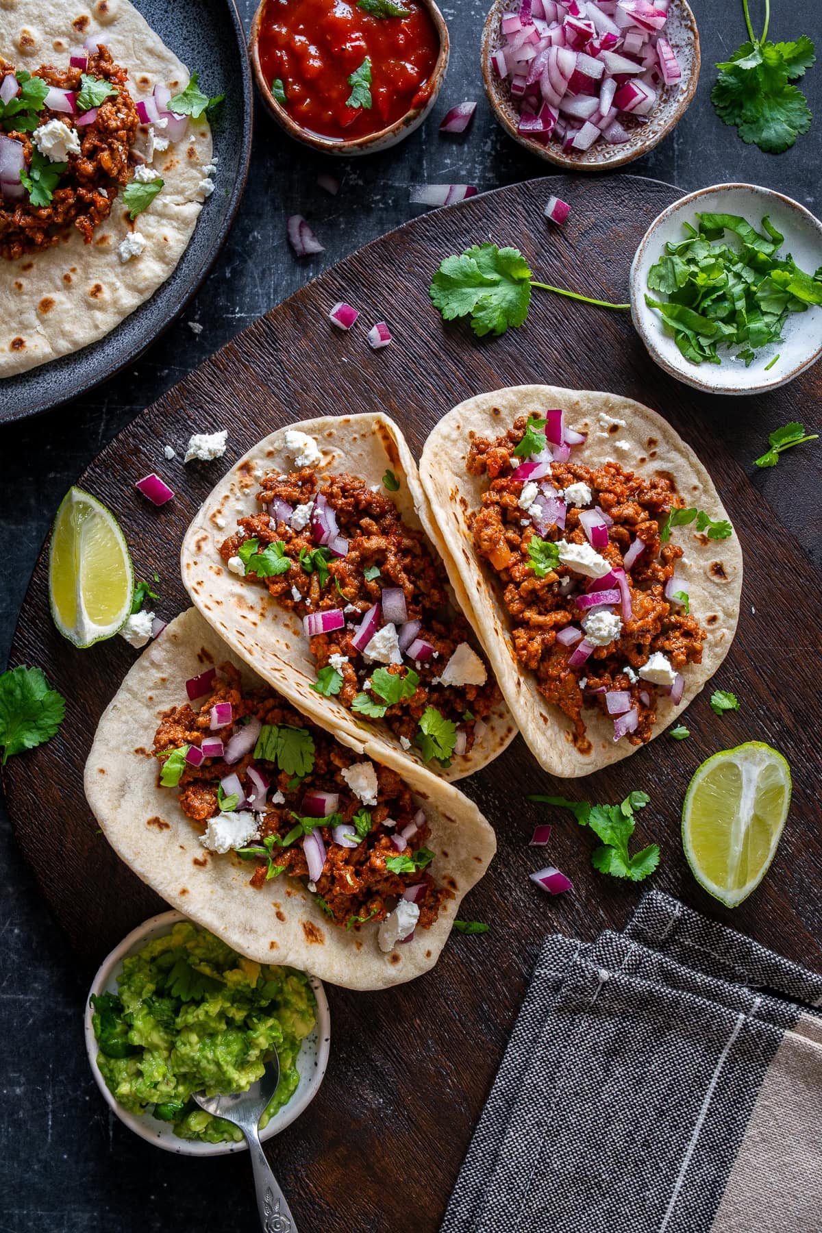 Easy Beef Mince Tacos (Soft Tacos)