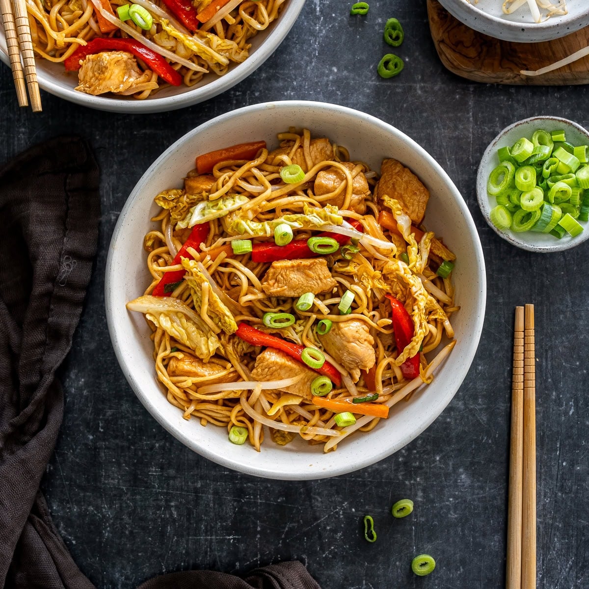 Easy Chicken Chow Mein Hero