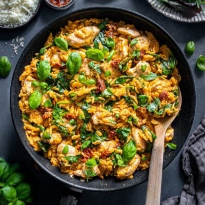 Marry Me Chicken Orzo One Pot HERO