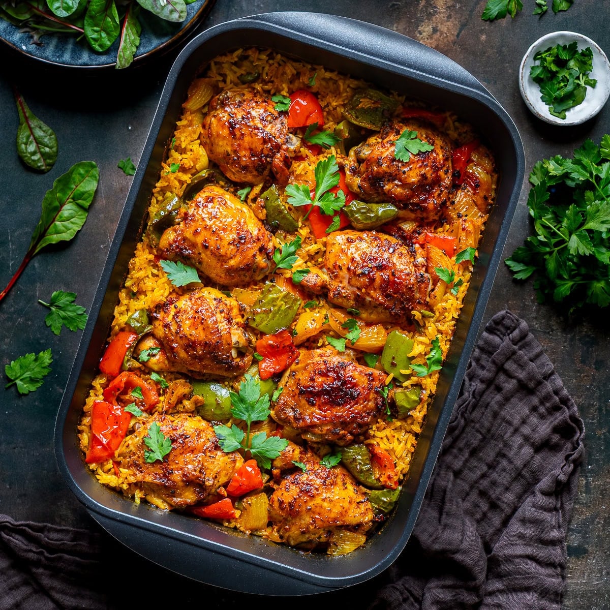 Nando’s Portuguese Chicken and Rice [One Pan Recipe] Hero