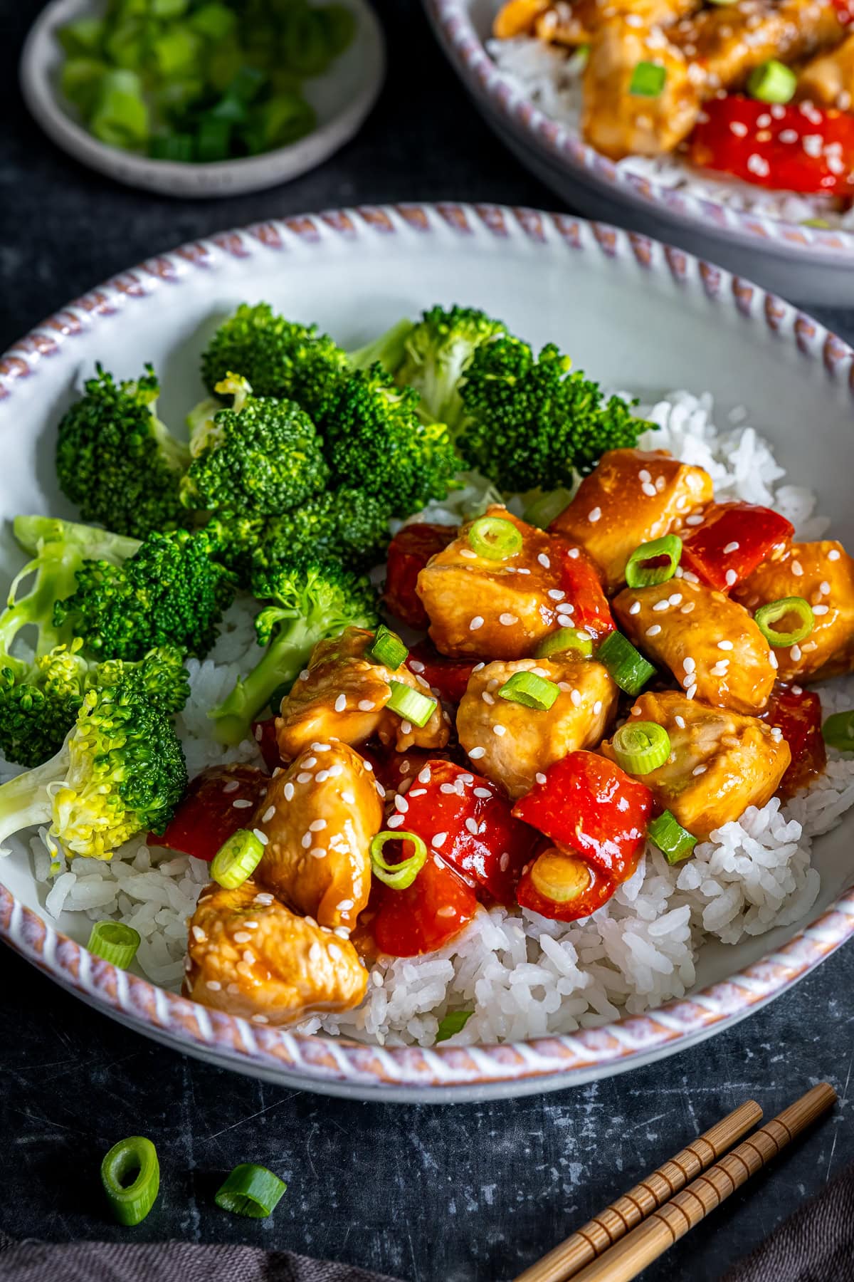 Closeup of Easy Teriyaki Chicken