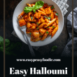 Easy Halloumi Pasta Pin