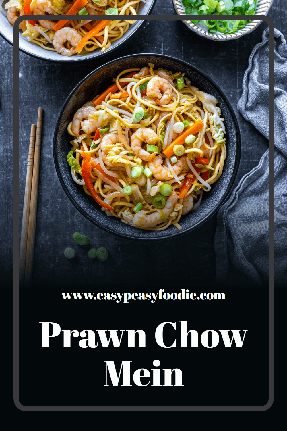 Easy Prawn Chow Mein Pin