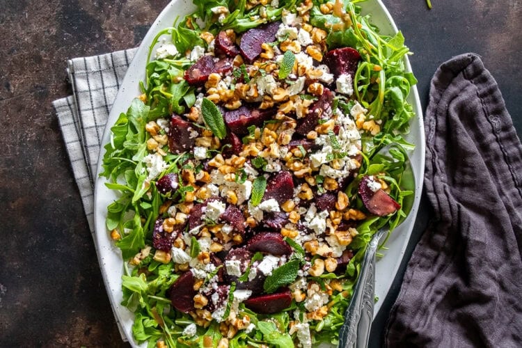Easy Beetroot Salad Hero