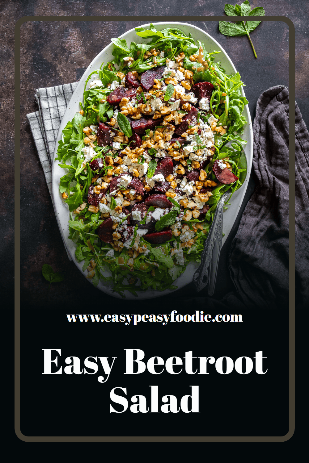Easy Beetroot Salad Pin