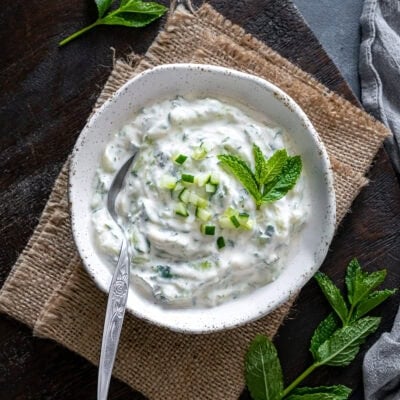Cucumber Mint Raita Hero