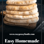 Easy Homemade Pittas Pin