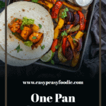 One Pan Salmon Fajitas Pin