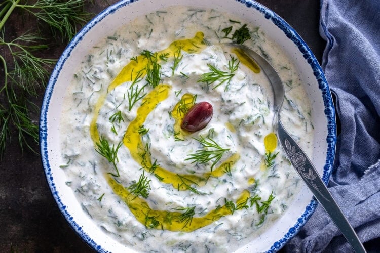 Authentic Greek Tzatziki Hero