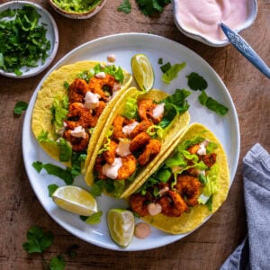 Easy Prawn Tacos Hero